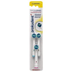 Prokudent med Universal Aufsteckbursten Сменные насадки для зубной щётки classic 3 шт.