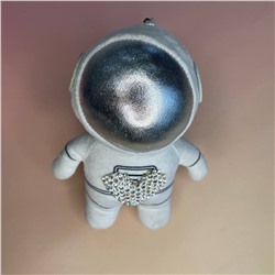 Брелок мех космонавт белый 001631