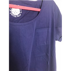 petite fieur  футболка синяя короткий рукав 40/42