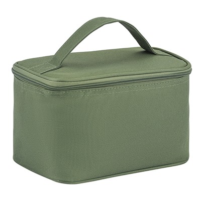 Термосумка для ланч-бокса/косметики/лекарств Smart Picnic, S, темно-зеленая