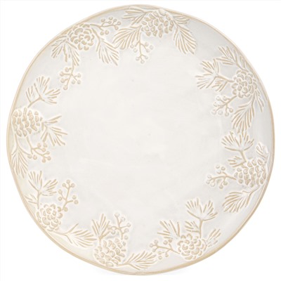 НАБОР ТАРЕЛОК ОБЕДЕННЫХ КОЛЛЕКЦИЯ "PINE CONES", 2 ШТ. / 25*25*2,3 СМ