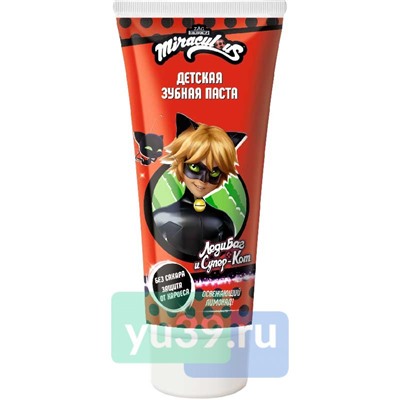 Зубная паста детская Супер Кот, 60гр