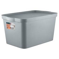 Ящик для хранения Keeplex Trendy 24 л 45,2х29,8х24,4 см KL350511025 серый топаз