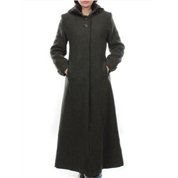 0142 Пальто на пуговицах длинное Classic Fashion