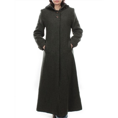 0142 Пальто на пуговицах длинное Classic Fashion