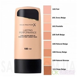1 MaxFactor Тон.крем LASTING PERFORMANCE 100  Fair
