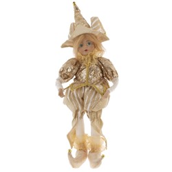 GAEM Игрушка набивная "Клоун" (муз, движ), L14,5 W12 H44 см (полка 23 см.)