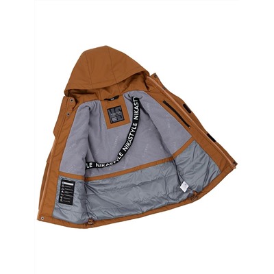 Куртка утепленная для мальчика NIKASTYLE 4м2924 кэмел Nikastyle