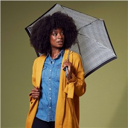 L501-2248 ClassicPuppytooth (Гусиная лапка) Зонт женский механика Fulton