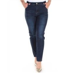 6626 DK. BLUE Джинсы зауженные женские ZAL