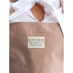 Фартук Этель Kitchen 60х70 см, цв. бежевый, 100% хл, саржа 220 г/м2