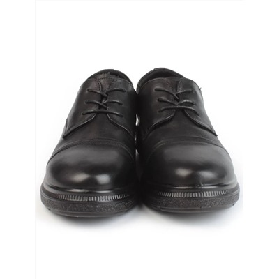 03-5322 BLACK Полуботинки женские (натуральная кожа)