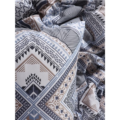 КПБ LoveLife евро Mosaic 200*217см, 215*240 см,50*70 см - 2 шт, микрофибра,100% п/э