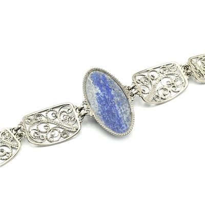 Браслет из лазурита, 20см.