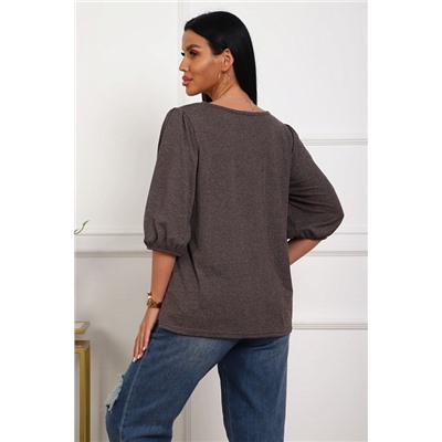 Женская туника 29541 / коричневый