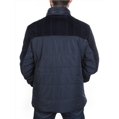 J8201B PURPLISH BLUE Куртка мужская зимняя NEW B BEK (150 гр. холлофайбер)