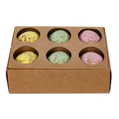 GAEM Набор из 6-х изделий декоративных подвесных "Яйцо" (4*6), L13,5 W12,5 H4 см