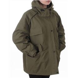 3092 GREEN Куртка демисезонная женская (100 гр. холлофайбер)