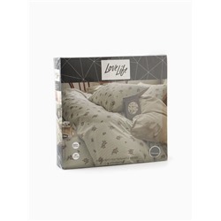 КПБ LoveLife 2сп "Прованс",175х215см, 200х225см, 50х70см-2шт,100%хл,сатин 125г/м²