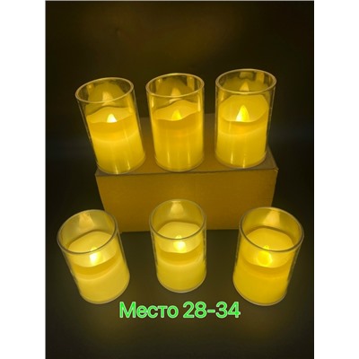 Светящие свечи Опт: 20₽ Высота: 6см