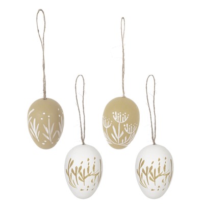 GAEM Набор из 6-ти изделий декоративных подвесных "Яйцо" (3,5*5,5), L15 W13 H5 см