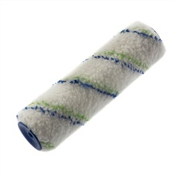 Валик сменный "Водные краски", 180 мм, ворс 12 мм, D - 36 мм, D ручки - 6 мм, полиэстер Сибртех