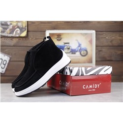 Ботинки из натуральной замши Camidy