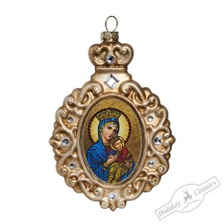 Овал "Христианские традиции" (стекло) 9х2х13 см