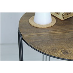 Столик кофейный SHT-CT33
                        черный муар / светлый орех