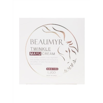 BEAUMYR Питательный крем для лица с экстрактом лошадиного жира / Twinkle Mayu Cream, 100 г