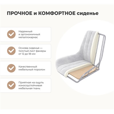 Сидение SHT-ST37
                        латте