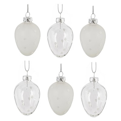 GAEM Набор из 6-ти изделий декоративных подвесных "Яйцо пасхальное" (4*6), L13 W16 H4 см