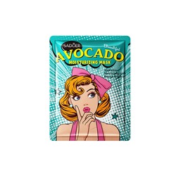Питательная тканевая маска с экстрактом авокадо SADOER Avocado Moisturizing Mask, 25г