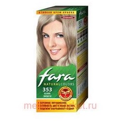 РК Fara Natural Colors Краска для волос тон 353 белое золото