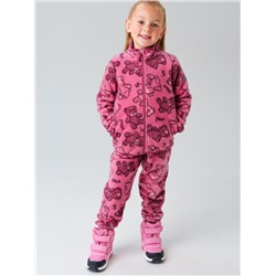Комплект флисовый для девочки: куртка, брюки