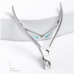 Кусачки для ногтей и кутикулы маникюрные из нержавеющей стали