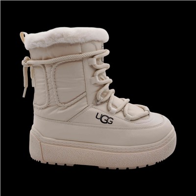 Дутики Q863-2 бежевые