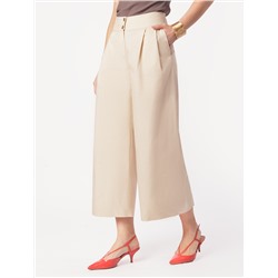 Кюлоты А-силуэта из легкого хлопкового поплина