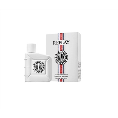 Туалетная вода Replay Tank Custom 100мл жен edt тестер