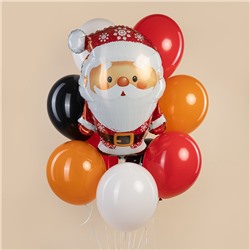 Воздушный шар фольгированный 27" «Дед Мороз»