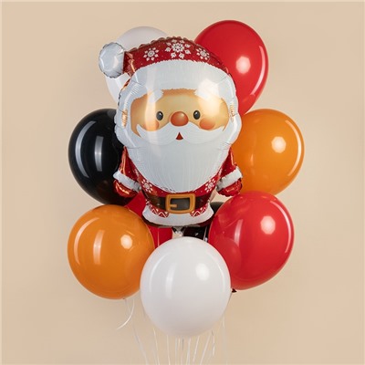 Воздушный шар фольгированный 27" «Дед Мороз»