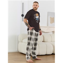 Мужской костюм Мишель-6 КП-168 / коричневый