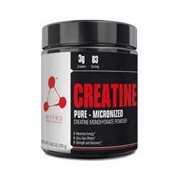 Креатин (250 г), Creatine Pure Micronized, произв. Mypro Sport Nutrition
