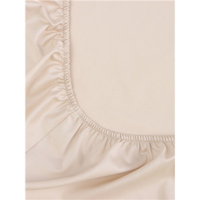 Простыня на резинке 300ТС SL Home Nude 140×200+30 см, сатин, 100% хлопок