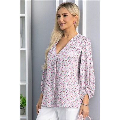 Блуза Пралине (серая) Б13842-6М