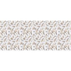 Скатерть рогожка Зимний лес 1 коричневый Текс-Дизайн