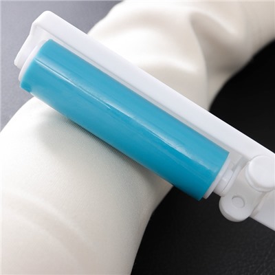 Ролик для чистки одежды силиконовый складной, 10×3×3 см, МИКС