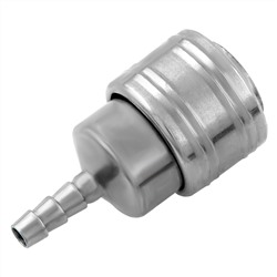 Муфта универсальная быстросъемная ("мама") 1/4, со штуцером "елка" под шланг 6 мм, 2 шт, Stels