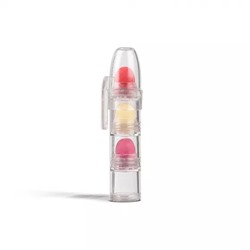 Бальзам для губ 3 в 1: Гибискус, Лилия и Кофе (6 г), 3 in 1 Lip Balm Hibiscus, Lily & Coffee, произв. Organic Harvest