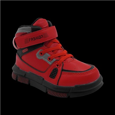 Ботинки демисезонные ЕВ1972 красные